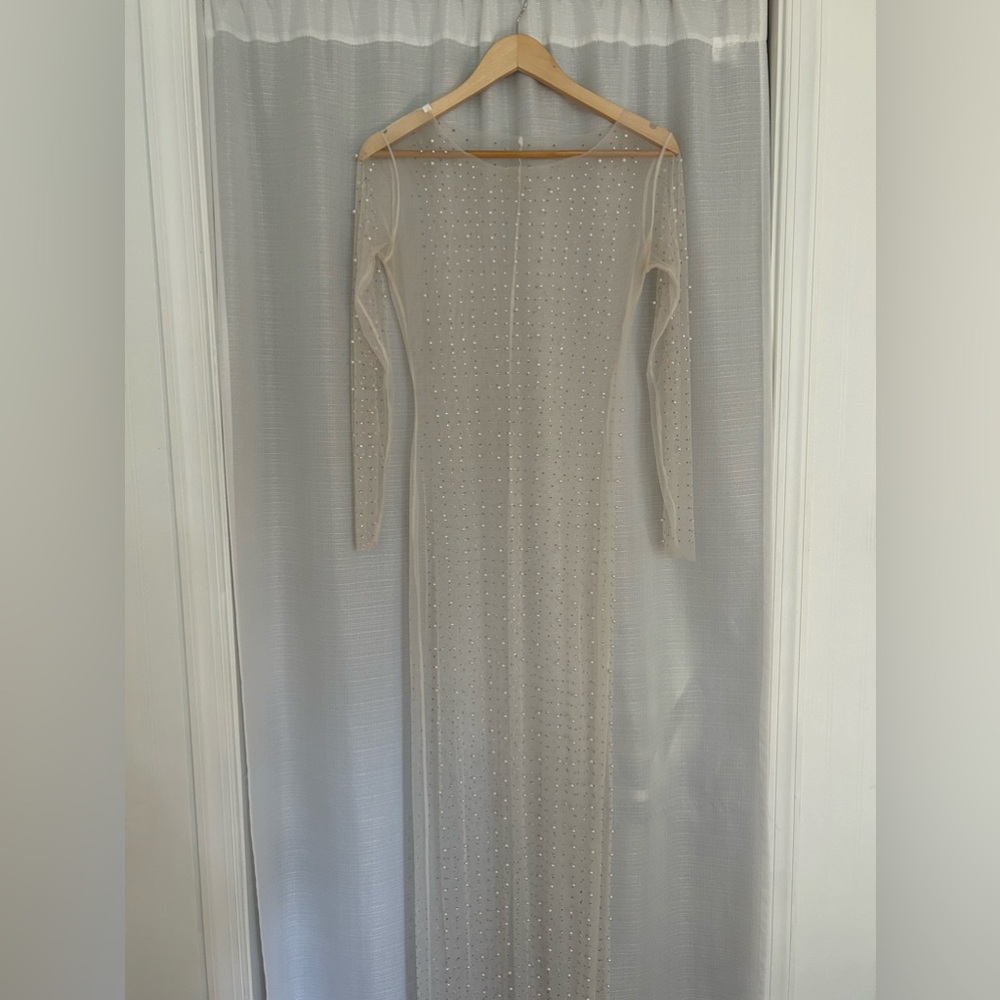 Amazon “pearl beaded cover up”